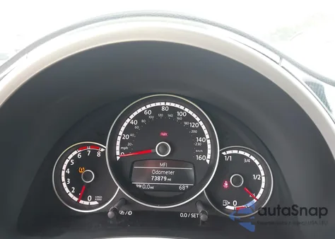 2014 Volkswagen Beetle 2.0T R-Line из США, поврежденный, VIN 3VW4T7AT9EM631261